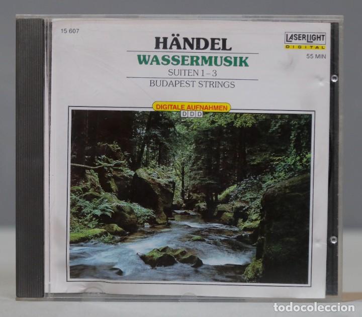 CDs de m&uacute;sica: CD. H&auml;ndel - Budapest Strings &ndash; Wassermusik (Suiten 1 - 3) - Foto 1