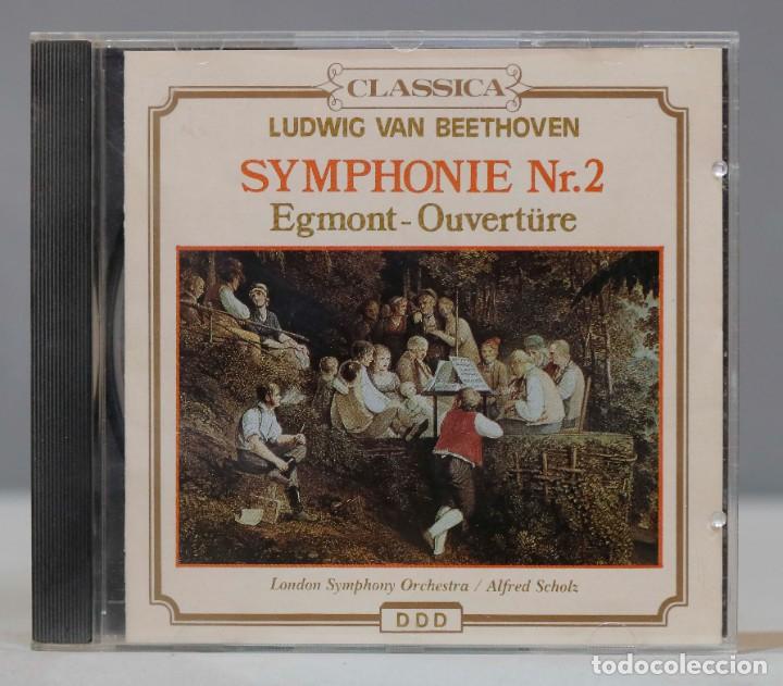 CDs de M&uacute;sica: CD. SYMPHONIE 2. EGMONT OVERTURE. BEETHOVEN. SCHOLZ