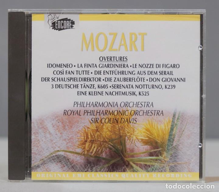 CDs de m&uacute;sica: CD. Mozart. DAVIS. OVERTURES - Foto 1