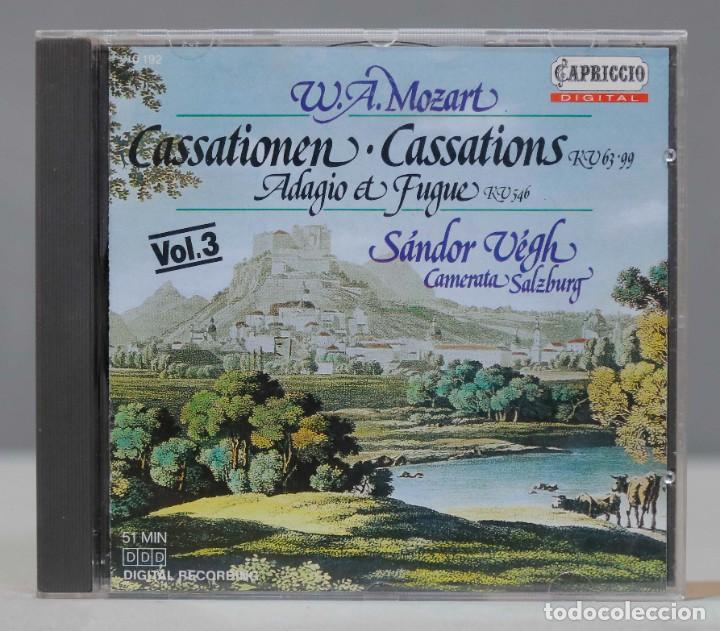 CD di Musica: CD. Cassations KV 63, 99 Adagio & Fugue KV 546 Vol. 3. MOZART