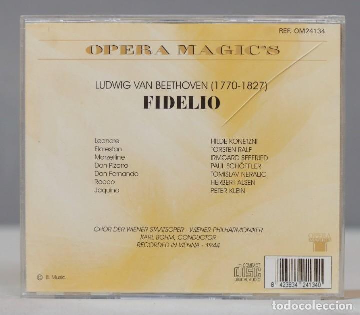 CDs de m&uacute;sica: 2 CD. FIDELIO. BEETHOVEN - Foto 2