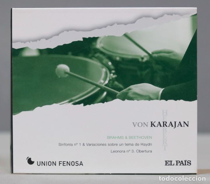 CDs de m&uacute;sica: CD. KARAJAN. BRAHMS BEETHOVEN - Foto 1