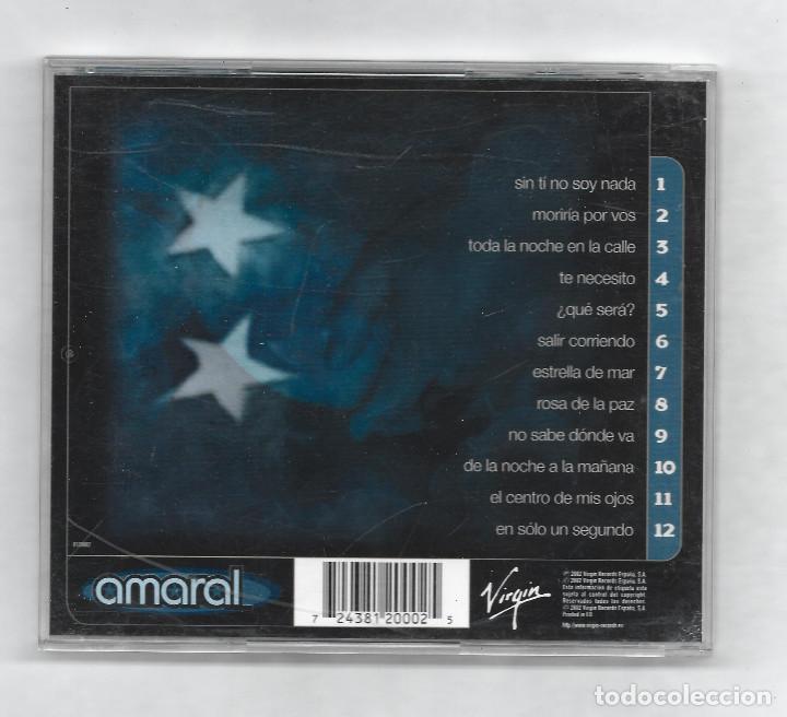 CDs de m&uacute;sica: AMARAL- ESTRELLA DE MAR - Foto 2