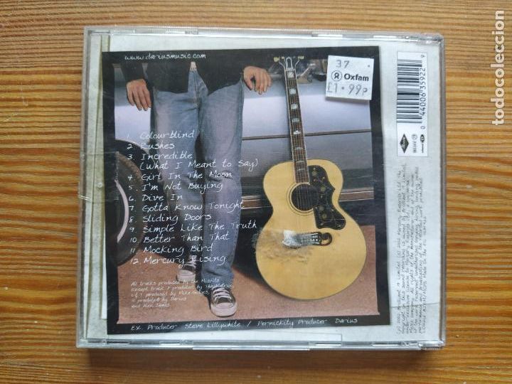 CDs de m&uacute;sica: CD DIVE IN - DARIUS (6F) - Foto 3