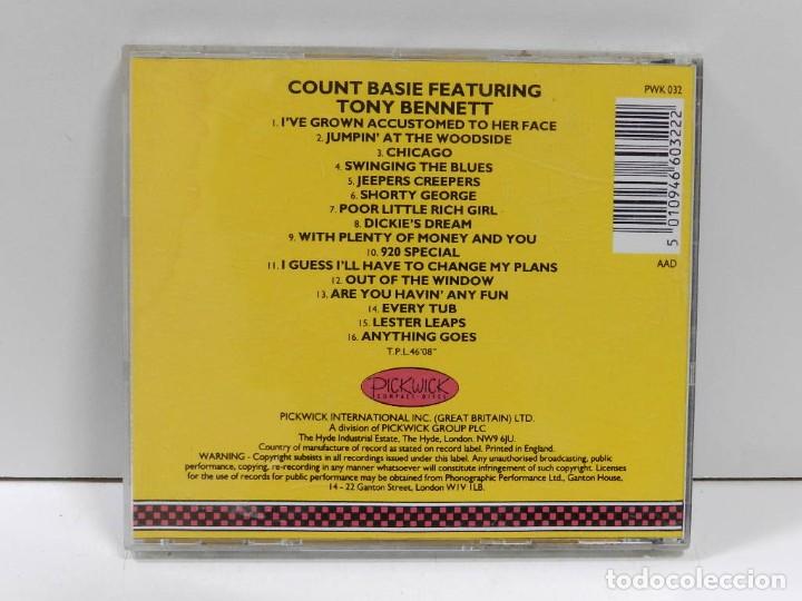 CDs de m&uacute;sica: DISCO CD. Count Basie Featuring Tony Bennett. COMPACT DISC. - Foto 2