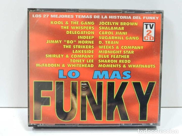 CD de M&uacute;sica: DISCO 2 X CD. Lo Mas Funky. COMPACT DISC.