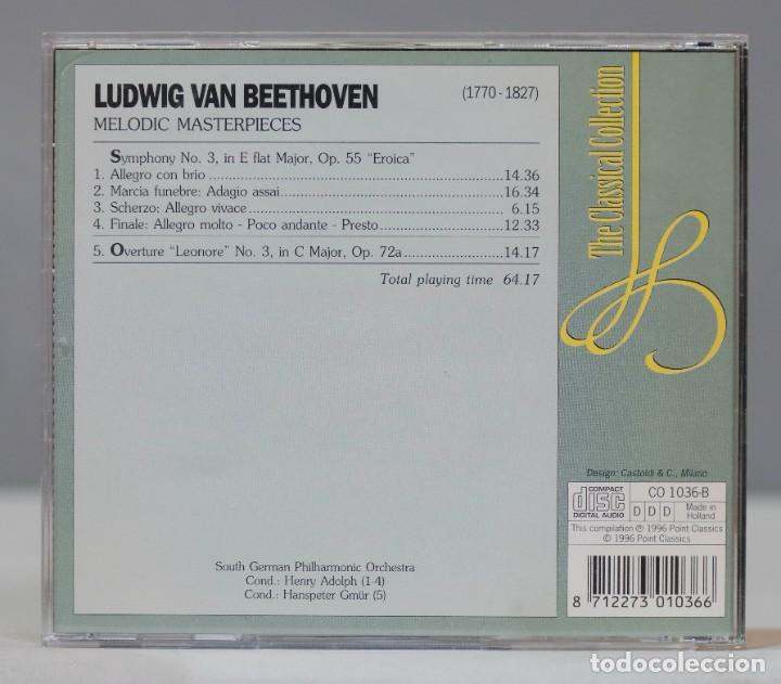 CDs de m&uacute;sica: CD. Beethoven. MELODIC MASTERPIECES - Foto 2