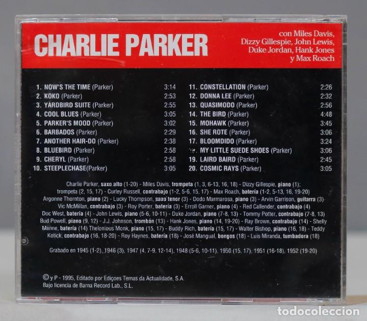 CDs de m&uacute;sica: CD. CHARLIE PARKER - Foto 2