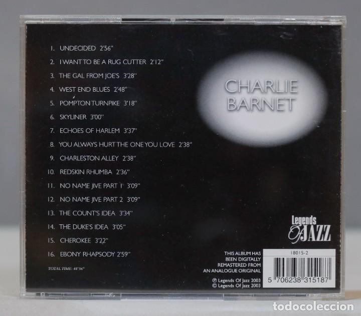 CDs de m&uacute;sica: CD. Charlie Barnet &ndash; Skyliner - Foto 2