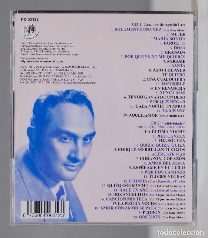 CDs de m&uacute;sica: 2 CD. Pedro Vargas &ndash; Sus Grandes &Eacute;xitos En Espa&ntilde;a - Foto 2
