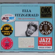 CDs de Música: 2 CD. ELLA FITZGERALD – NEW YORK 1936 - 1948. Lote 353307764
