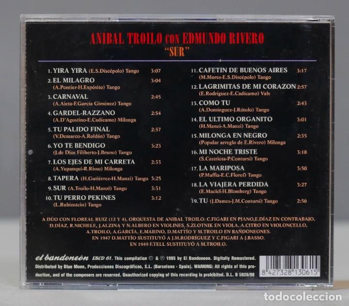 CDs de m&uacute;sica: CD. SUR. TROILO. RIVERO - Foto 2