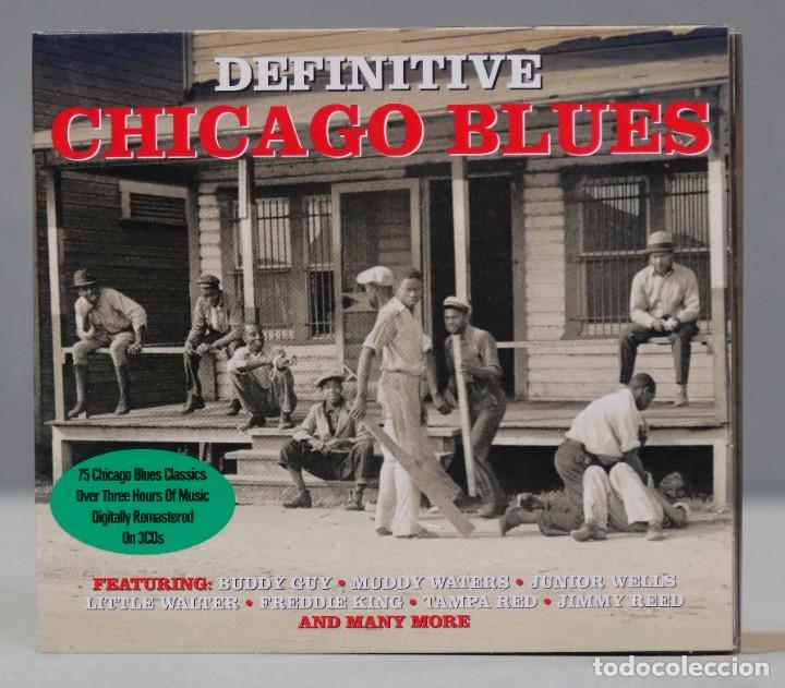 CDs de m&uacute;sica: 3 CD. Definitive Chicago Blues - Foto 1