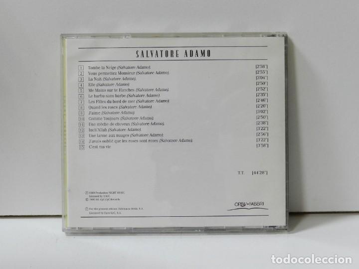 CDs de m&uacute;sica: DISCO CD. Salvatore Adamo &ndash; Adamo. COMPACT DISC. - Foto 2