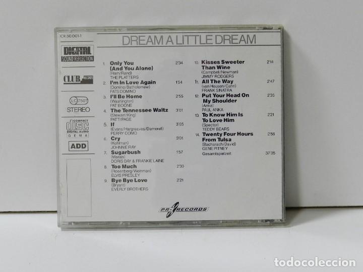 CDs de m&uacute;sica: DISCO CD. Dream A Little Dream. COMPACT DISC. - Foto 2