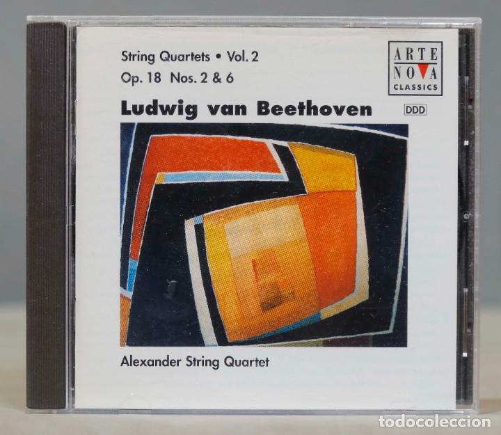 CDs de m&uacute;sica: CD. Beethoven, STRING QUARTETS VOL. 2 OP. 18 N 2 & 6 - Foto 1