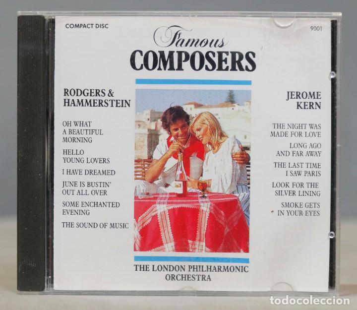 CDs de m&uacute;sica: CD. FAMOUS COMPOSERS. RODGERS. KERN - Foto 1