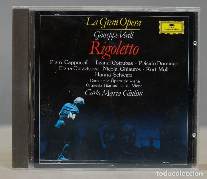 CDs de m&uacute;sica: 2 CD. Giulini &ndash; Rigoletto I Y II. VERDI - Foto 1