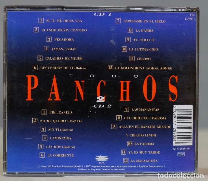 CDs de m&uacute;sica: 2 CD. TODO PANCHOS. 2 - Foto 2