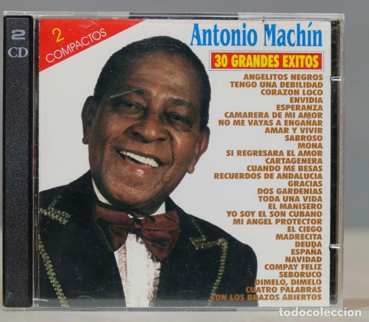CDs de m&uacute;sica: 2 CD. MACHIN. 30 GRANDES EXITOS - Foto 1