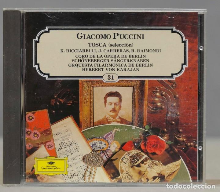 CDs de m&uacute;sica: CD. PUCCINI. TOSCA. KARAJAN - Foto 1