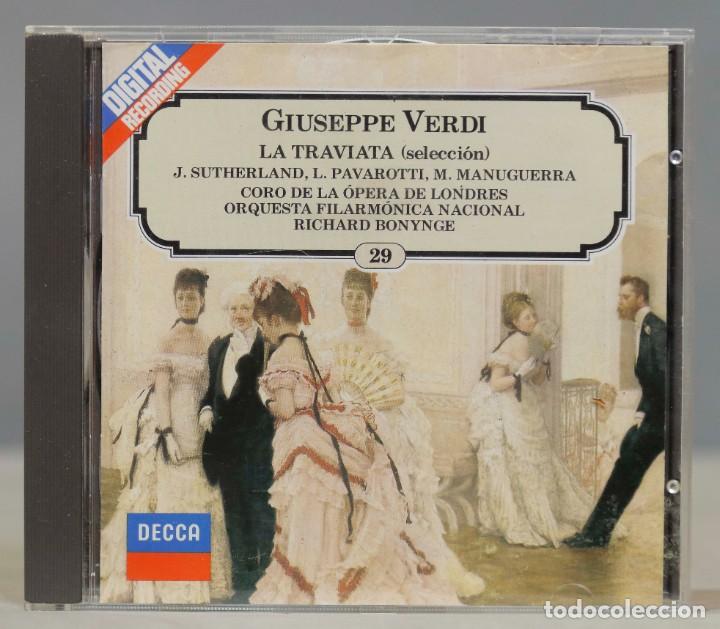CDs de m&uacute;sica: CD. VERDI. TRAVIATA. BONYNGE - Foto 1