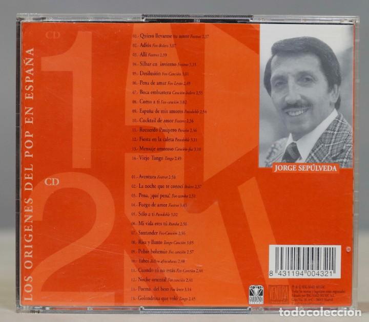 CDs de m&uacute;sica: 2 CD. JORGE SEPULVEDA. VOL. 1 - Foto 2