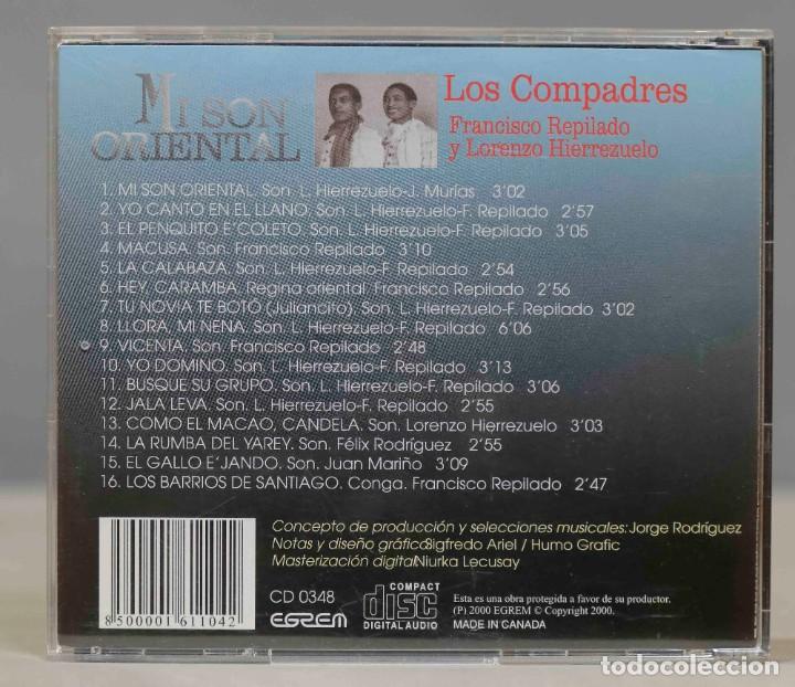 CDs de m&uacute;sica: CD. Compay Segundo y Compay Primo. Mi Son Oriental - Foto 2