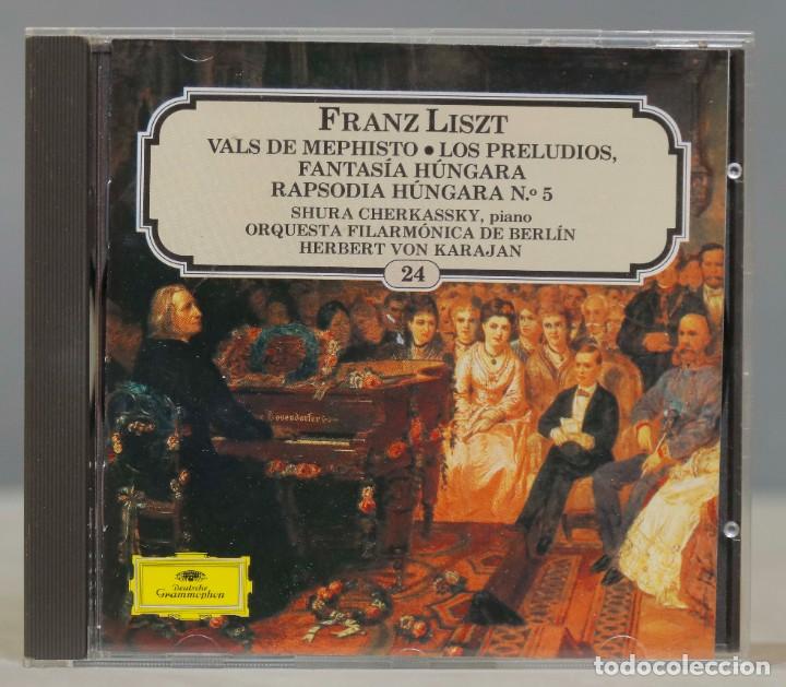 CDs de m&uacute;sica: CD. LISZT. KARAJAN - Foto 1