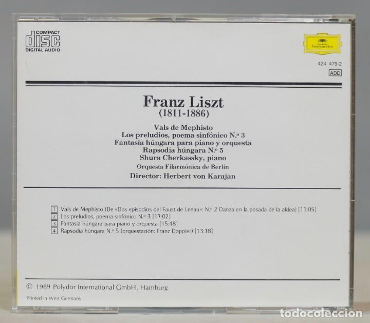 CDs de m&uacute;sica: CD. LISZT. KARAJAN - Foto 2