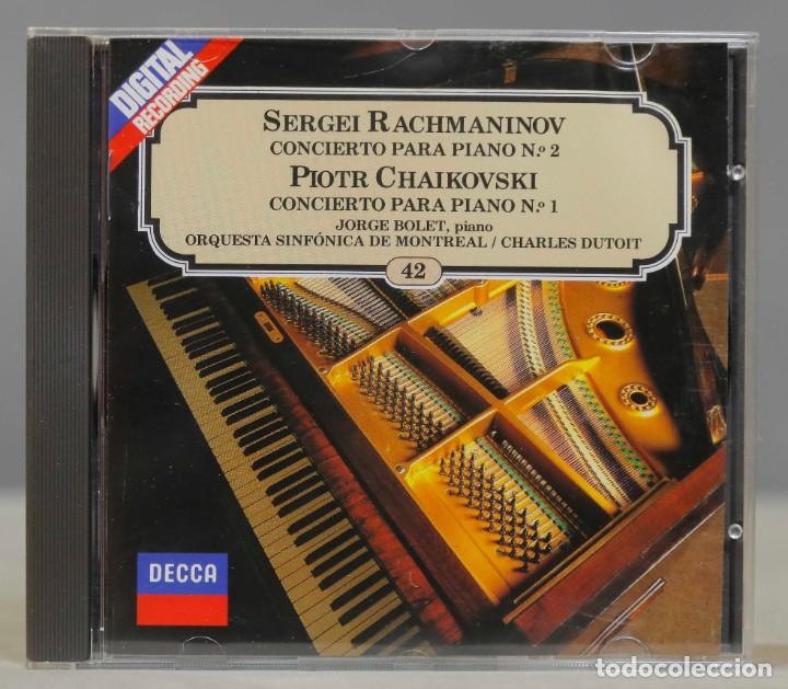 CDs de m&uacute;sica: CD. RACHMANINOV. CHAIKOWSKI. DUTOIT - Foto 1