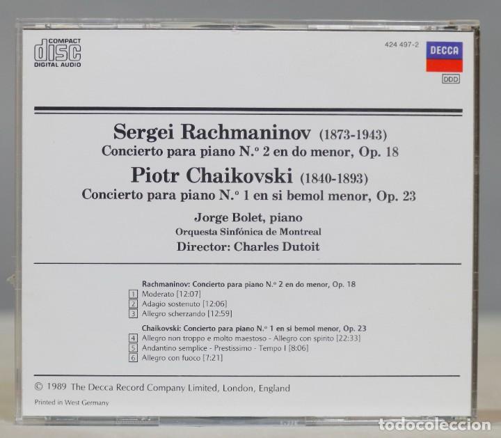 CDs de m&uacute;sica: CD. RACHMANINOV. CHAIKOWSKI. DUTOIT - Foto 2