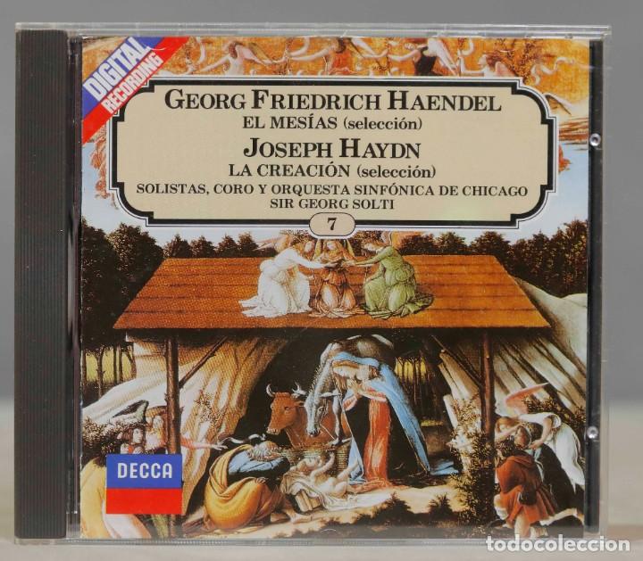 CDs de m&uacute;sica: CD. HAENDEL. HAYDN. SOLTI - Foto 1