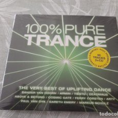 CDs de Música: 100% PURE TRANCE - 3 CDS NUEVO Y PRECINTADO. Lote 353591563