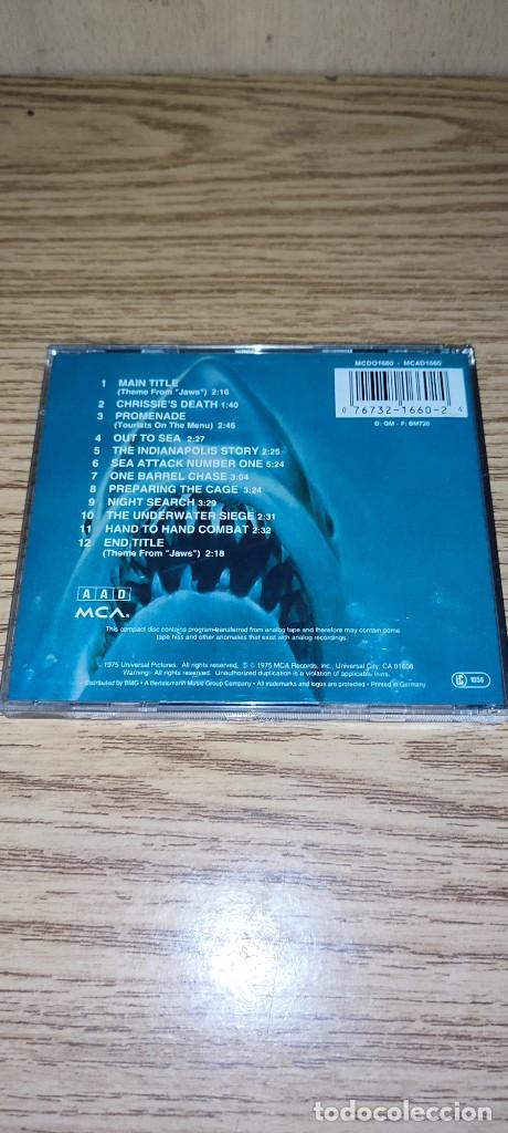 CDs de m&uacute;sica: BANDA SONORA ORIGINAL DE TIBUR&Oacute;N. JOHN WILLIAMS - Foto 2