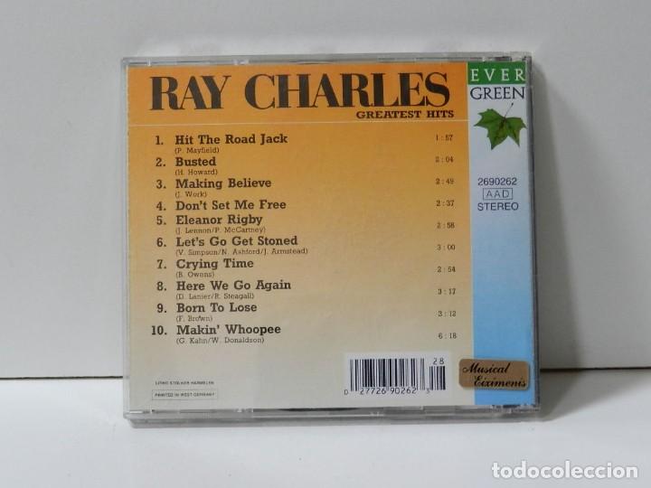 CDs de m&uacute;sica: DISCO CD. Ray Charles &ndash; Greatest Hits. COMPACT DISC. - Foto 2