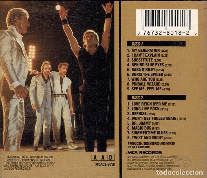 CDs de m&uacute;sica: The Who - Whos Last. 2 x CD - Foto 2