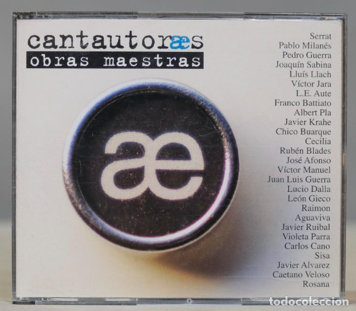 CDs de m&uacute;sica: 2 CD. Cantautores: Obras Maestras - Foto 1