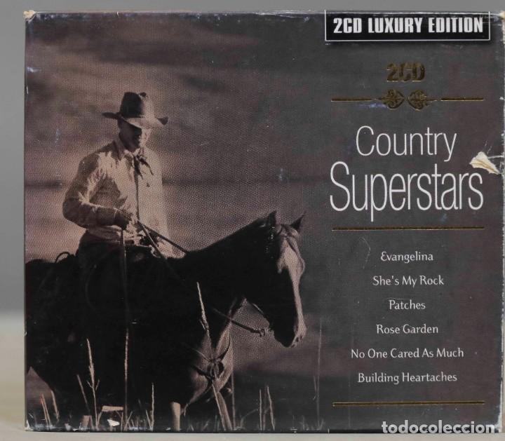 CDs de m&uacute;sica: 2 CD. Country Superstars - Foto 1