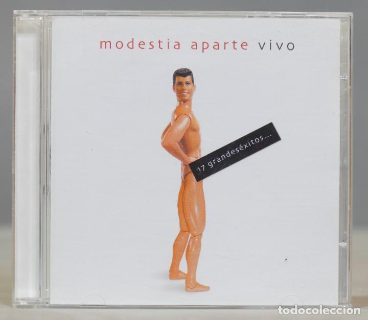 CDs de m&uacute;sica: CD. Modestia Aparte &ndash; Vivo - Foto 1