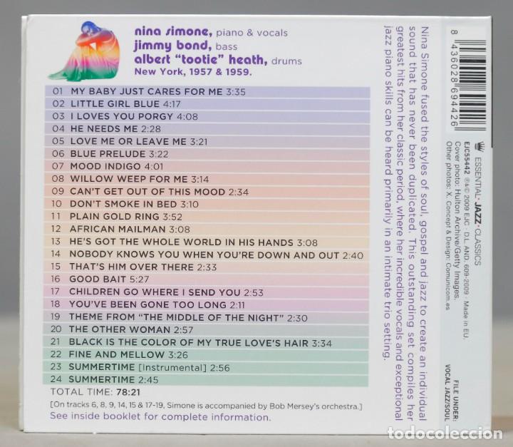 CDs de m&uacute;sica: CD. NINA SIMONE. CLASSIC HITS - Foto 2