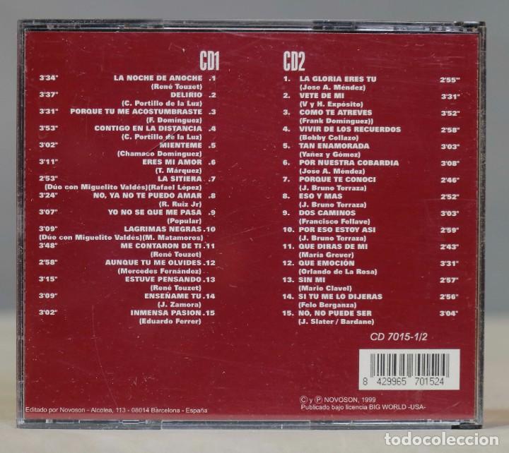 CDs de m&uacute;sica: 2 CD. OLGA GUILLOT. 30 EXITOS DE ORO - Foto 2
