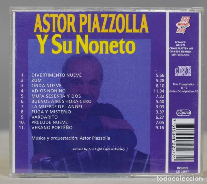 CDs de m&uacute;sica: CD. Astor Piazzolla Y Su Noneto - Foto 2