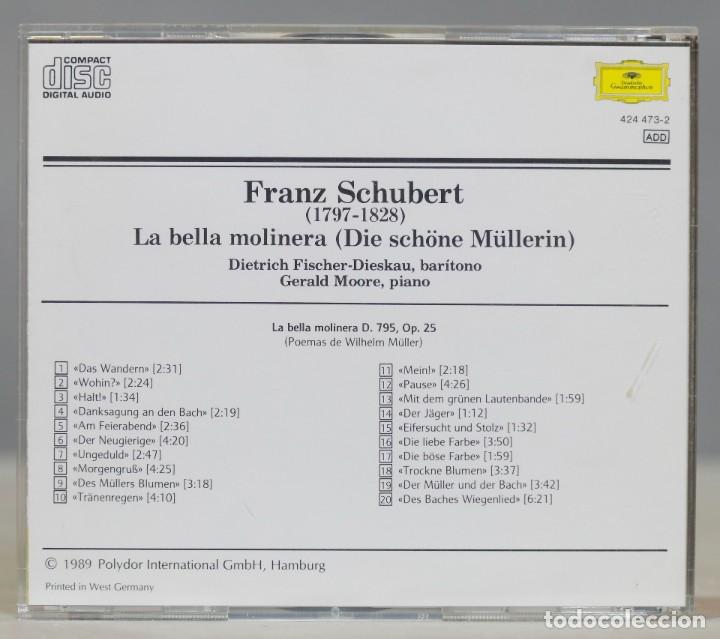 CDs de m&uacute;sica: CD. SCHUBERT. LA BELLA MOLINERA - Foto 2