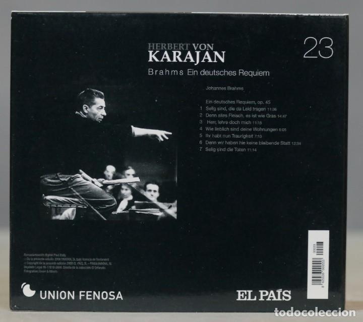CDs de m&uacute;sica: CD. BRAHMS. KARAJAN - Foto 2
