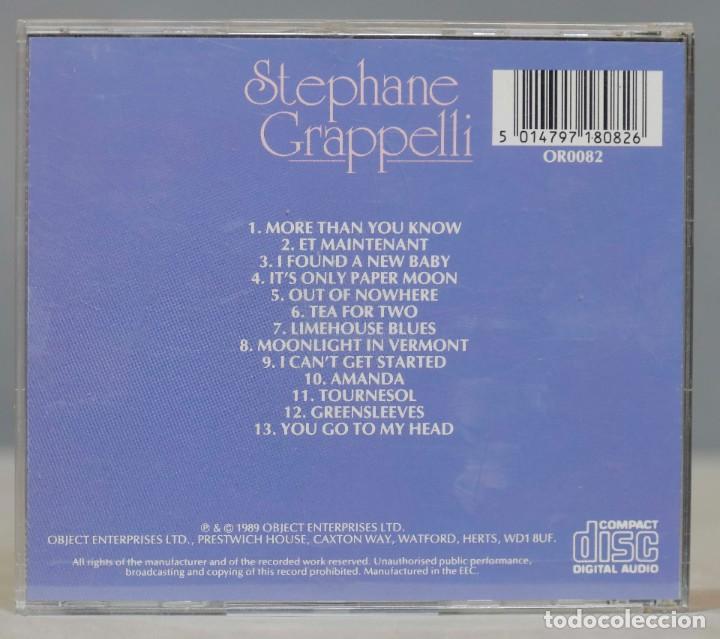 CDs de m&uacute;sica: CD. Stephane Grappelli - Foto 2