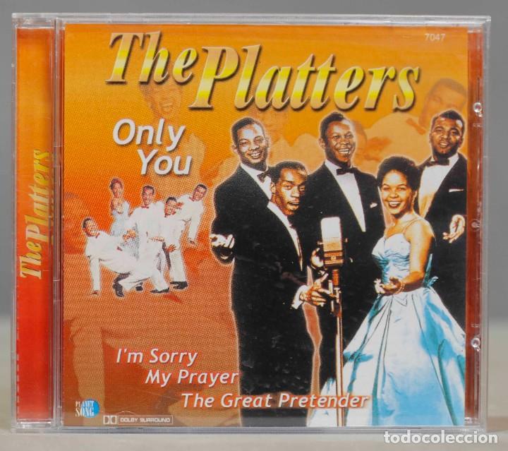 CDs de m&uacute;sica: CD. THE PLATTERS. ONLY YOU - Foto 1