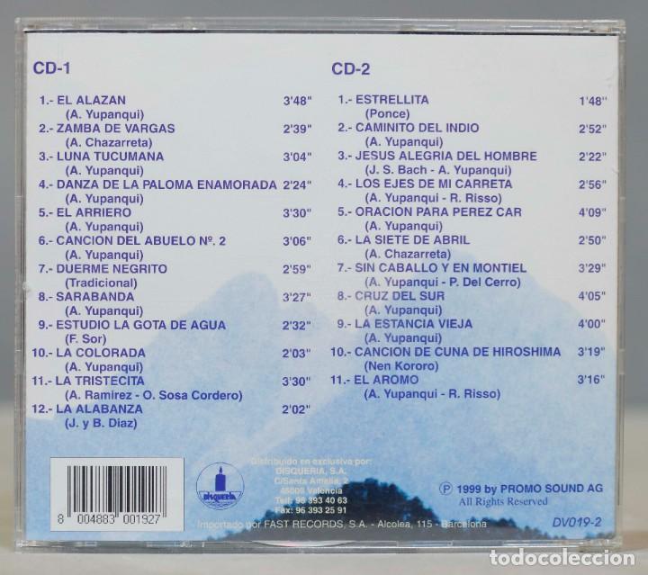 CDs de m&uacute;sica: 2 CD. Atahualpa Yupanqui &ndash; Versiones Originales - Foto 2