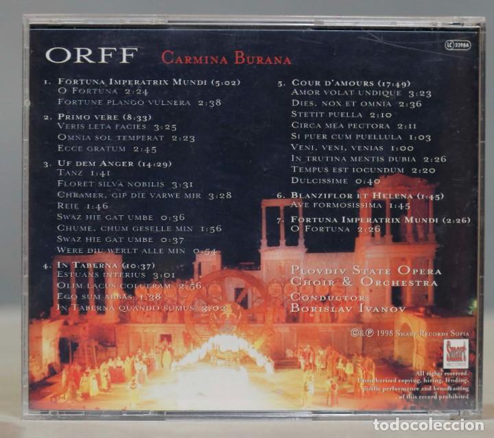 CDs de m&uacute;sica: CD. Carmina Burana. ORFF. IVANOV - Foto 2