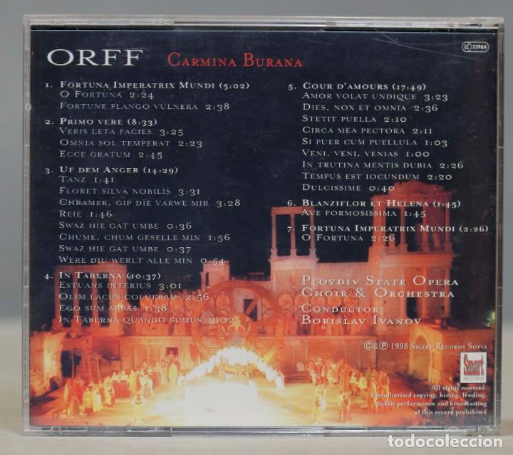 CDs de m&uacute;sica: CD. Carmina Burana. ORFF. IVANOV - Foto 3